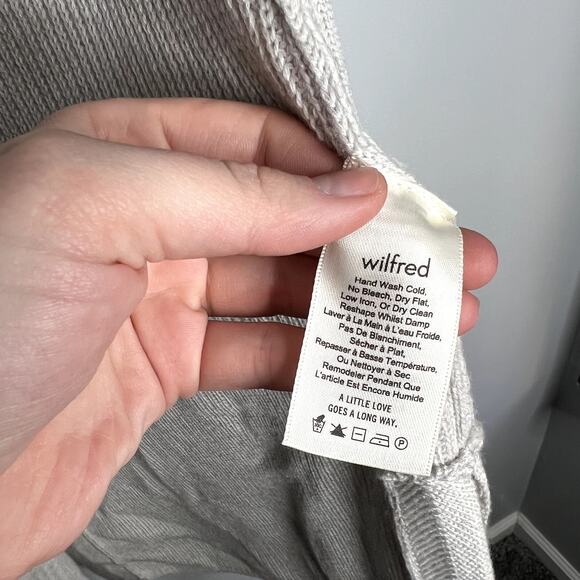 Wilfred Light Gray Olivie Sleeveless Cardigan LAST CALL - Picture 4 of 7